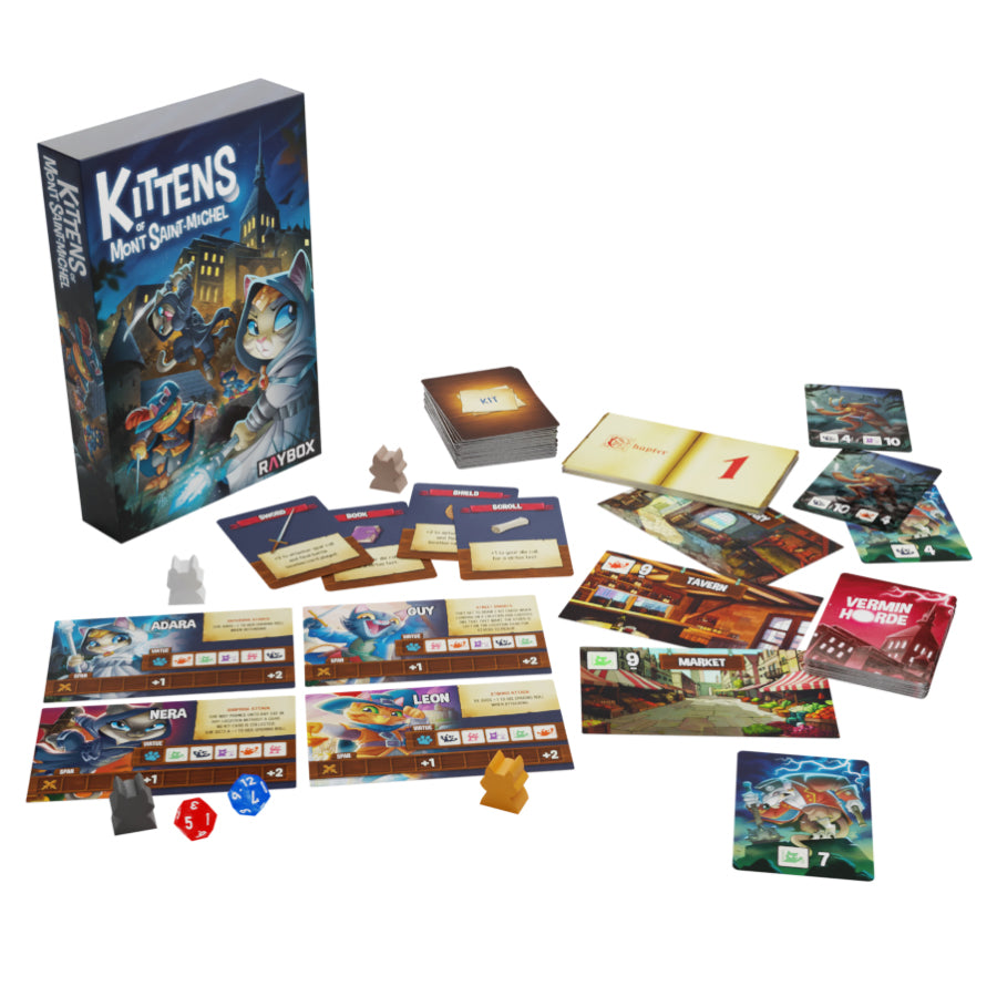 Raybox Games -  Cats Of Mont Saint-Michel - The Kittens Of Mont Saint Michel Pre-Order