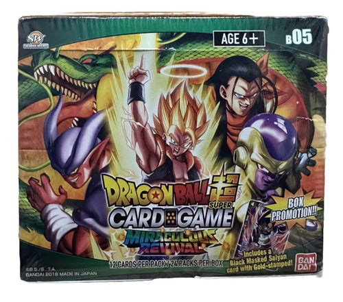 Dragon Ball Super TCG Series 5 Miraculous Revival Booster Box - 24 Packs