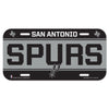San Antonio Spurs License Plate Plastic - 0.25