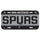 San Antonio Spurs License Plate Plastic - 0.25