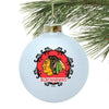 Chicago Blackhawks Ornament Large Glass Ball - BOELTER
