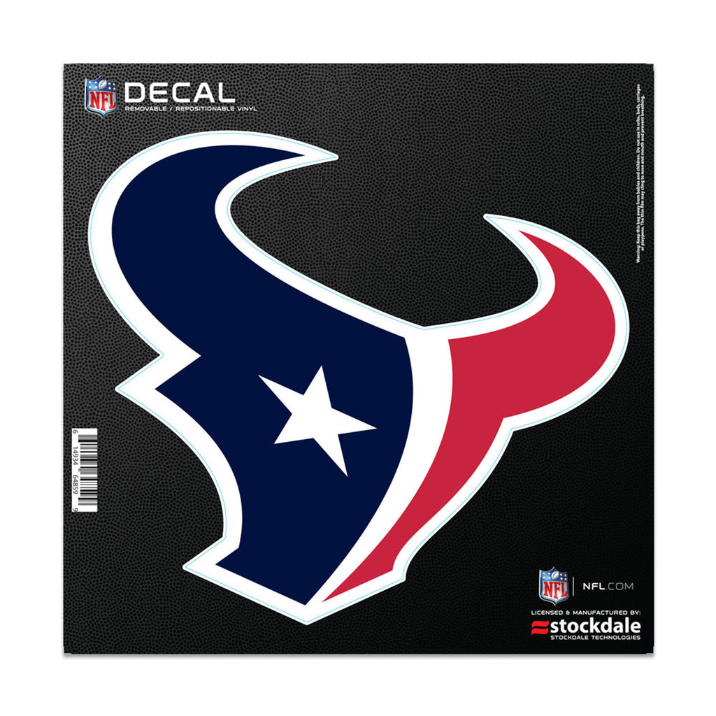 Houston Texans Decal 6x6 All Surface Logo - Wincraft