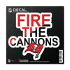 Tampa Bay Buccaneers Decal 6x6 All Surface Slogan - Wincraft