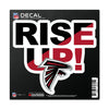 Atlanta Falcons Decal 6x6 All Surface Slogan - Wincraft