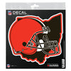 Cleveland Browns Decal 6x6 All Surface State Shape - Special Order - Wincraft
