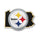 Pittsburgh Steelers Auto Emblem Acrylic State Shape - Special Order - WinCraft