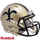 New Orleans Saints Helmet Riddell Replica Mini Speed Style 1976-1999 T/B - Riddell