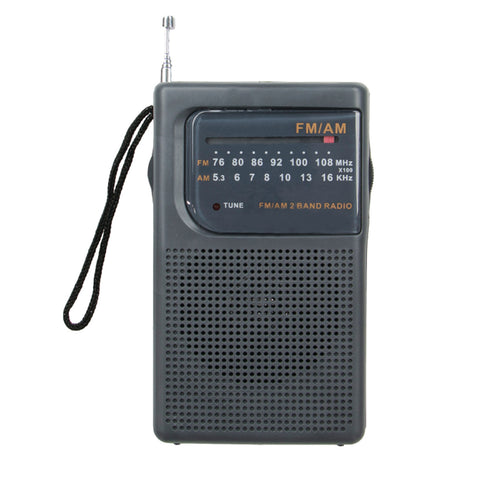 Supersonic  AM/FM Pocket Radio in Black
