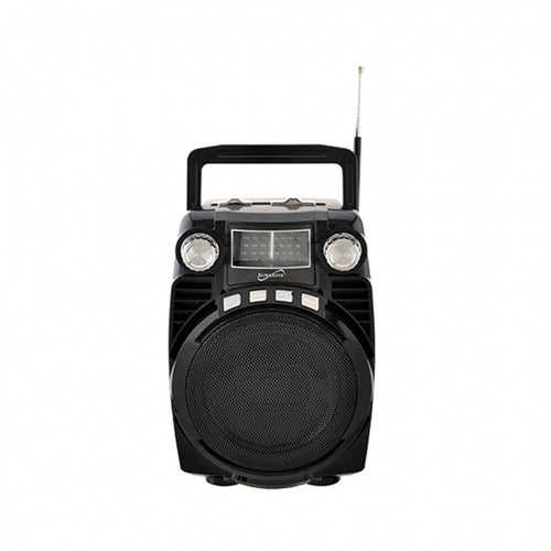 Supersonic  Bluetooth Portable 4 Band Radio in Black