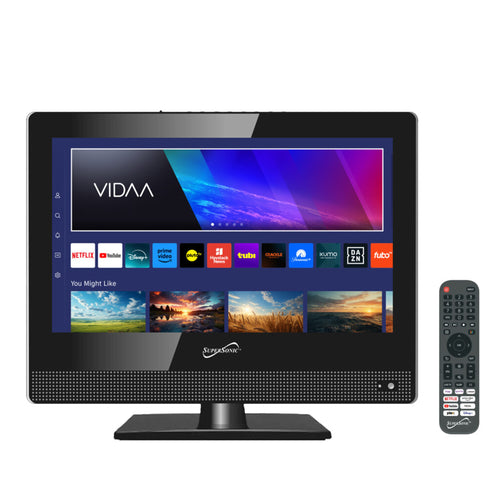 Supersonic SuperSonic 15 Inch Widescreen LED HDMI Smart TV in Black