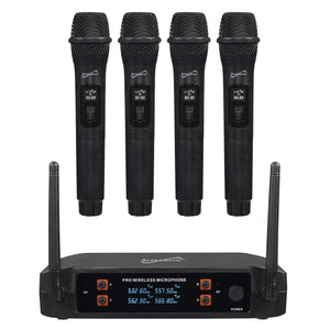 Supersonic SuperSonic 2.4G 4 Channel Wireless Microphone System