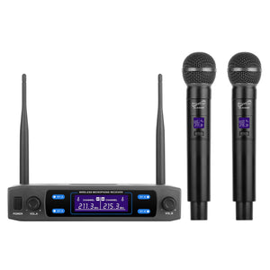 Supersonic SuperSonic VHF Dual Channel Wireless Microphone System