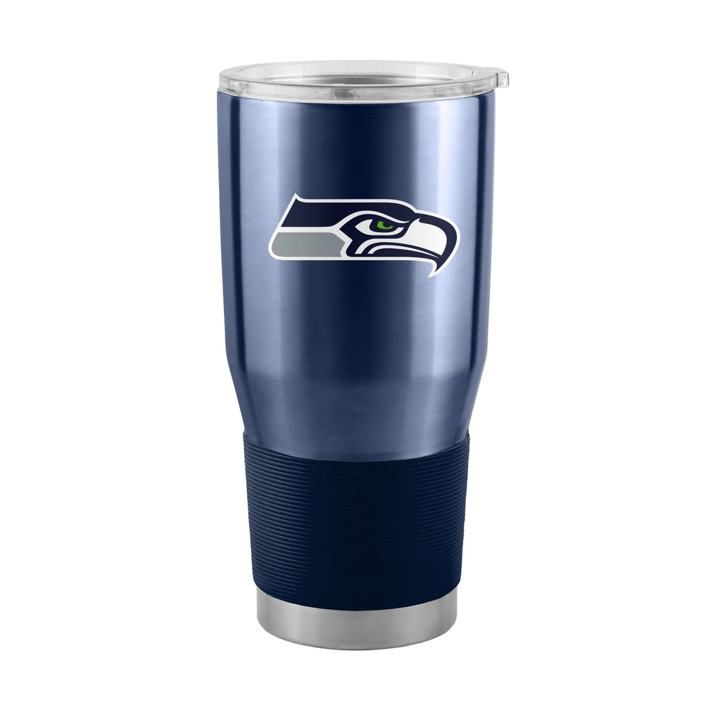 Seattle Seahawks Travel Tumbler 30oz Stainless Steel - Logo Brands