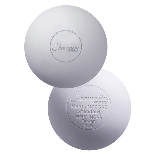 Champion 025368 Official Nfhs LaCrosse Balls - Pack 12- White
