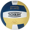 Tachikara SV5WSC.NWVG Sensi-Tec Composite High Performance Volleyball - Navy-White-Vintage Gold