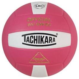 Tachikara SV5WSC.PKW Sensi-Tec Composite High Performance Volleyball - Pink-White