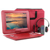 Trexonic  13.3 Inch Portable TV+DVD Player with Color TFT LED Screen and USB/HD/AV Inputs - Factory Reconditioned