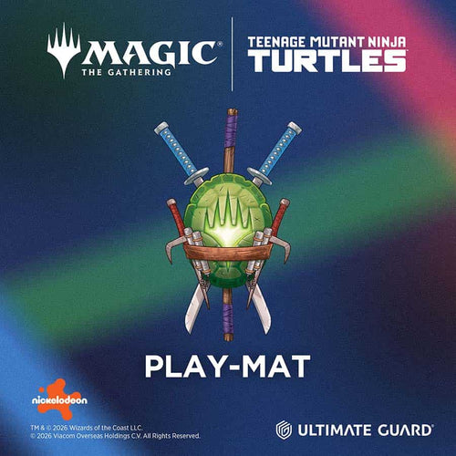 Ultimate Guard: Magic The Gathering: Tmt Teenage Mutant Ninja Turtles: Play-Mat Blue Uncommon Pre-Order