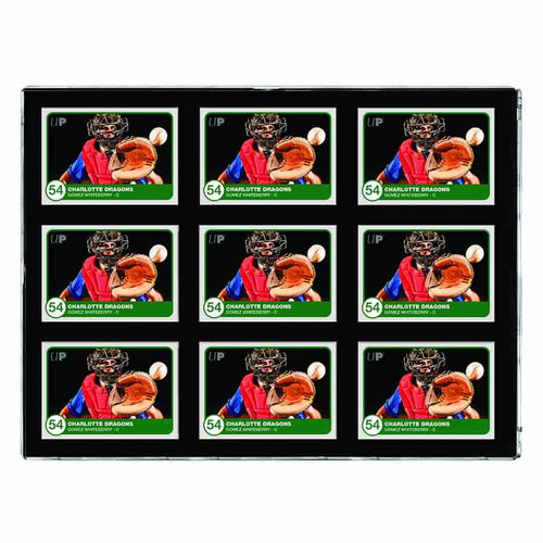 Magnetic - Ultra Pro: Card Holder: 9-Card Black Border One-Touch 35Pt