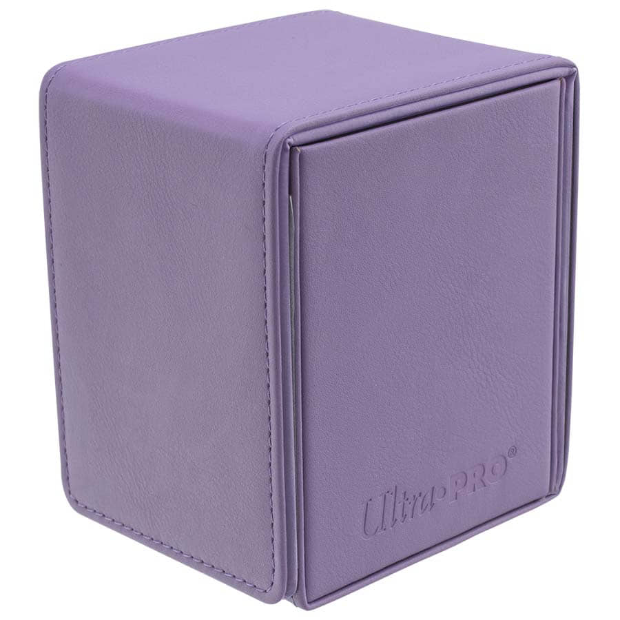 Up Vivid - Ultra Pro: Vivid Alcove Flip Deck Box: Purple