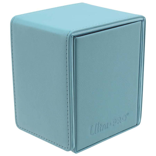 Up Vivid - Ultra Pro: Vivid Alcove Flip Deck Box: Light Blue