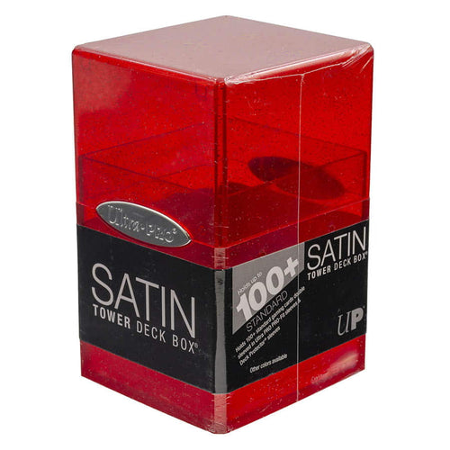 Up Satin Collection - Ultra Pro: Satin Tower: Glitter Red