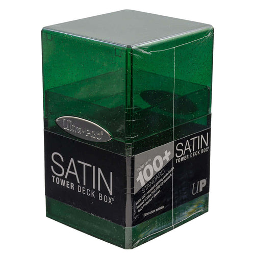 Up Satin Collection - Ultra Pro: Satin Tower: Glitter Green