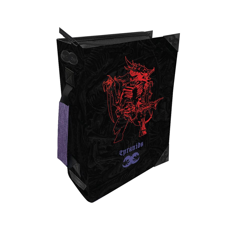 Ultra Pro: Warhammer 40000: Tyranid Debossed And Printed Codex Book Folio Pre-Order