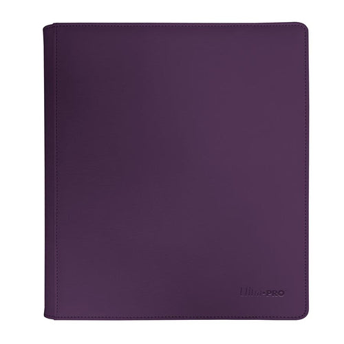 Up Vivid - Ultra Pro: Vivid Collection: 12-Pocket Zippered Pro-Binder: Midnight Plum