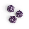 Ultra Pro: Vivid Heavy Metal 2D20 Dice: Midnight Plum
