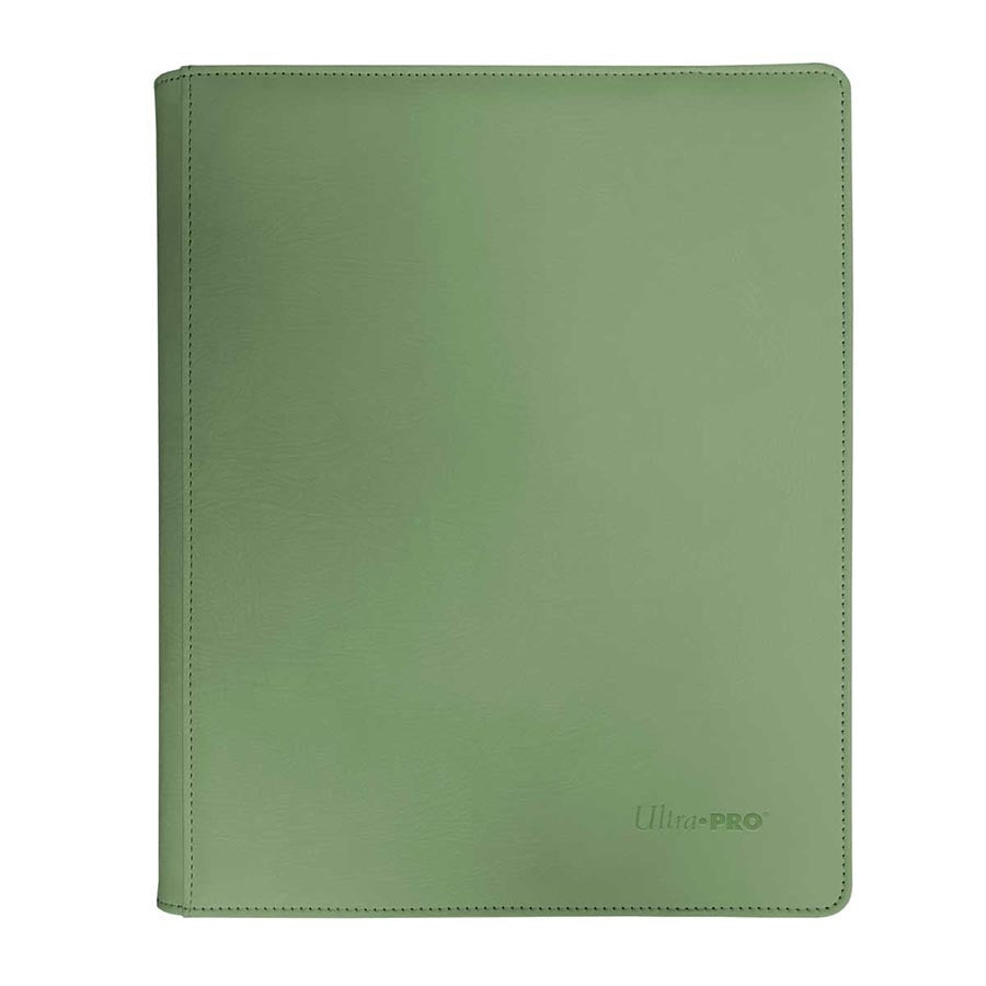 Up Vivid - Ultra Pro: Vivid Collection: 9-Pocket Zippered Pro-Binder: Cool Matcha Green