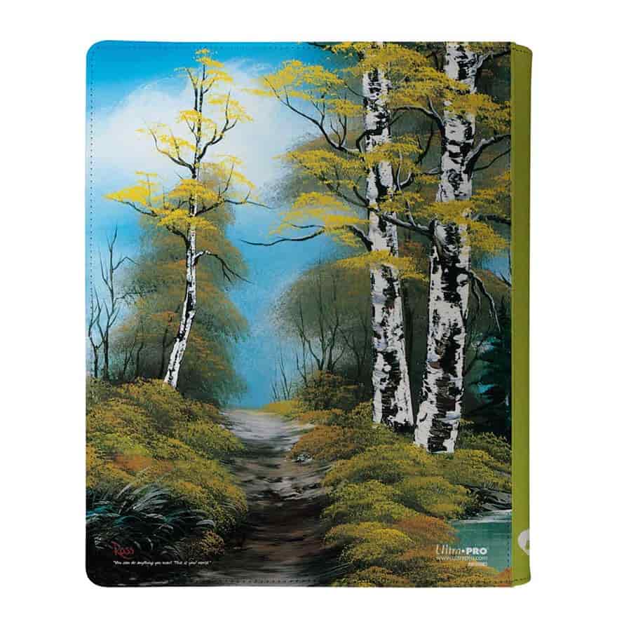 Ultra Pro: Bob Ross Lakeside Path: 9-Pocket Zippered Pro-Binder