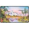 Ultra Pro: Bob Ross Mighty Mountain Lake: Black-Stitched Playmat Pre-Order