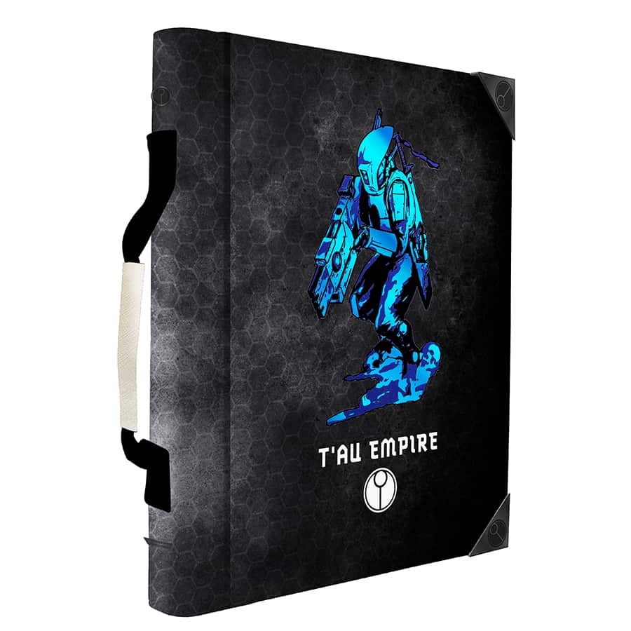 Ultra Pro: Warhammer 40000: T'au Empire Codex Aligned: Debossed And Printed Codex Book Folio Pre-Order