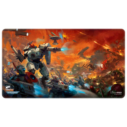 Ultra Pro: Warhammer 40000: T'au Empire Codex Aligned: Stitched Playmat Pre-Order