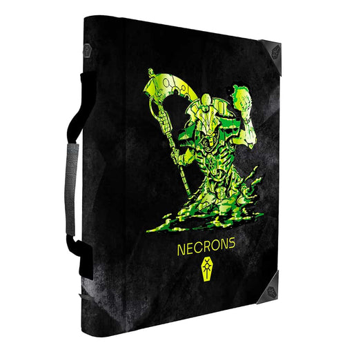 Ultra Pro: Warhammer 40000: Necron Codex Aligned: Debossed And Printed Codex Book Folio Pre-Order