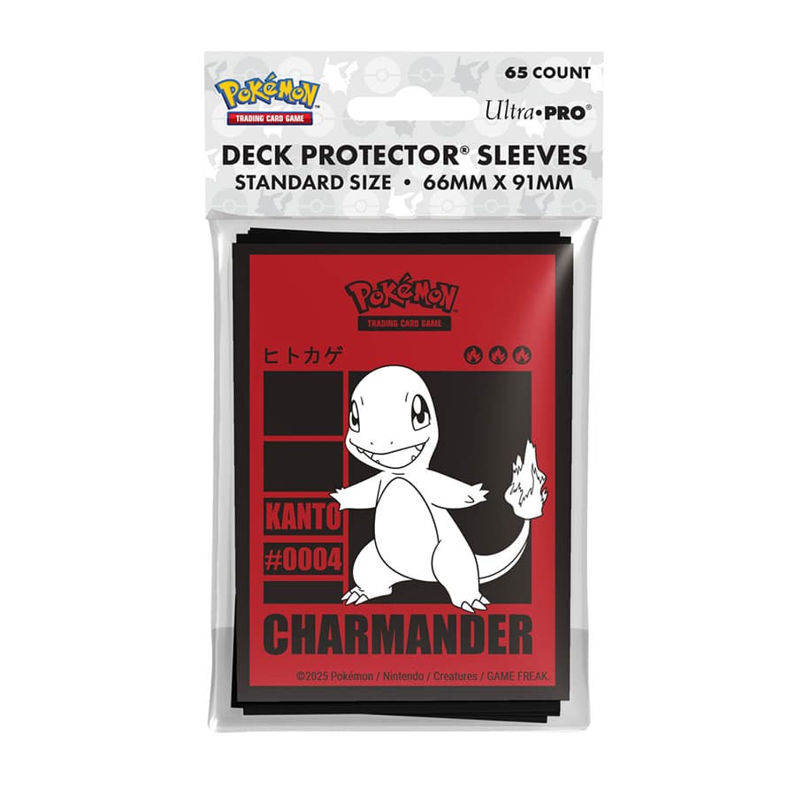 Ultra Pro: Pokemon: Charmander Deck Protector Sleeves 65Ct Pre-Order
