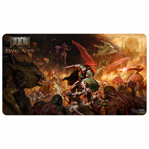 Ultra Pro: Doom: The Dark Age (Bethesda): Doom Onslaught Playmat 1