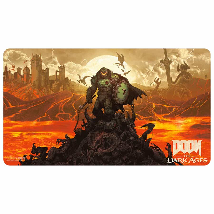 Ultra Pro: Doom: The Dark Age (Bethesda): Doom Wrath Playmat 2 Pre-Order