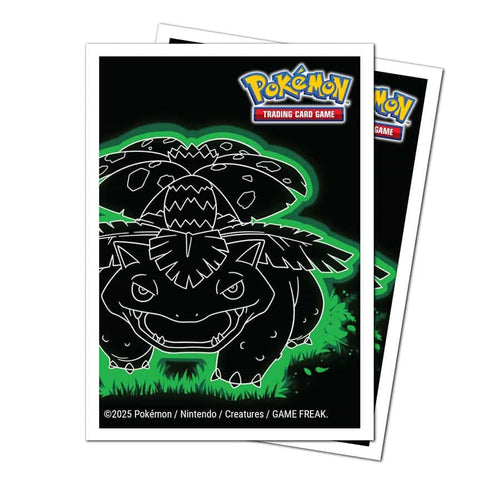 Ultra Pro: Pokemon: Neon Kanto 105Ct Apex Deck Protector Sleeves: Venusaur Pre-Order