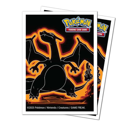 Ultra Pro: Pokemon: Neon Kanto 105Ct Apex Deck Protector Sleeves: Charizard Pre-Order