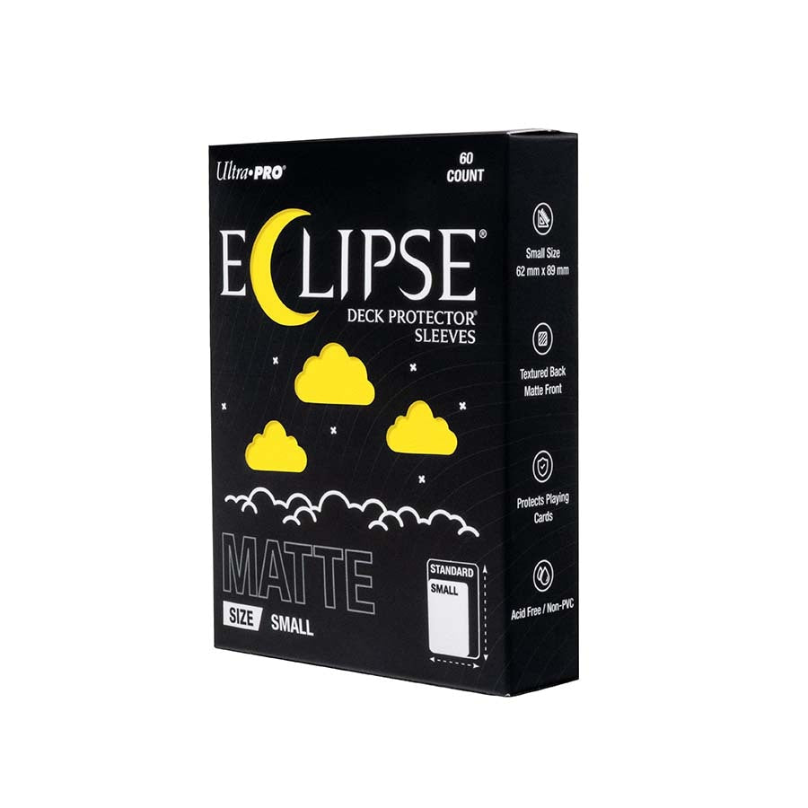 Ultra Pro: Eclipse Sleeves: Small Matte Deck Protectors: Lemon Yellow (60Ct) Pre-Order