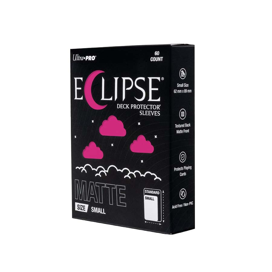 Ultra Pro: Eclipse Sleeves: Small Matte Deck Protectors: Hot Pink (60Ct) Pre-Order