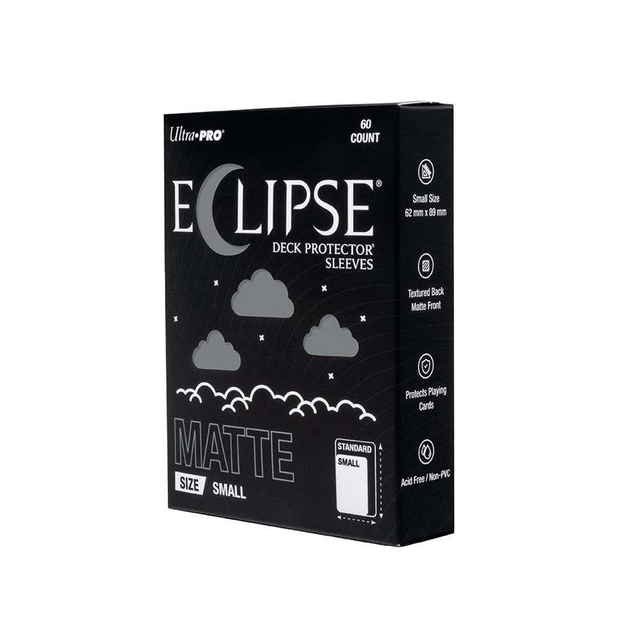Ultra Pro: Eclipse Sleeves: Small Matte Deck Protectors: Smoke Grey (60Ct) Pre-Order