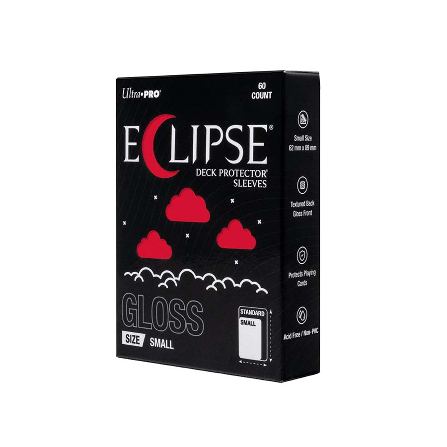 Ultra Pro: Eclipse Sleeves: Small Gloss Deck Protectors: Apple Red (60Ct) Pre-Order