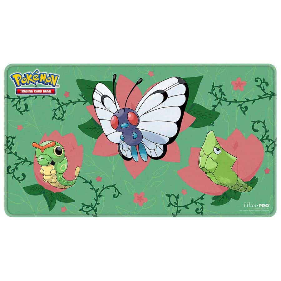 Ultra Pro: Pokemon: Stitched Playmat: Caterpie Evolutions Pre-Order