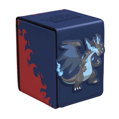 Ultra Pro: Pokemon: Mega Charizard X Alcove Flip Deck Box Pre-Order
