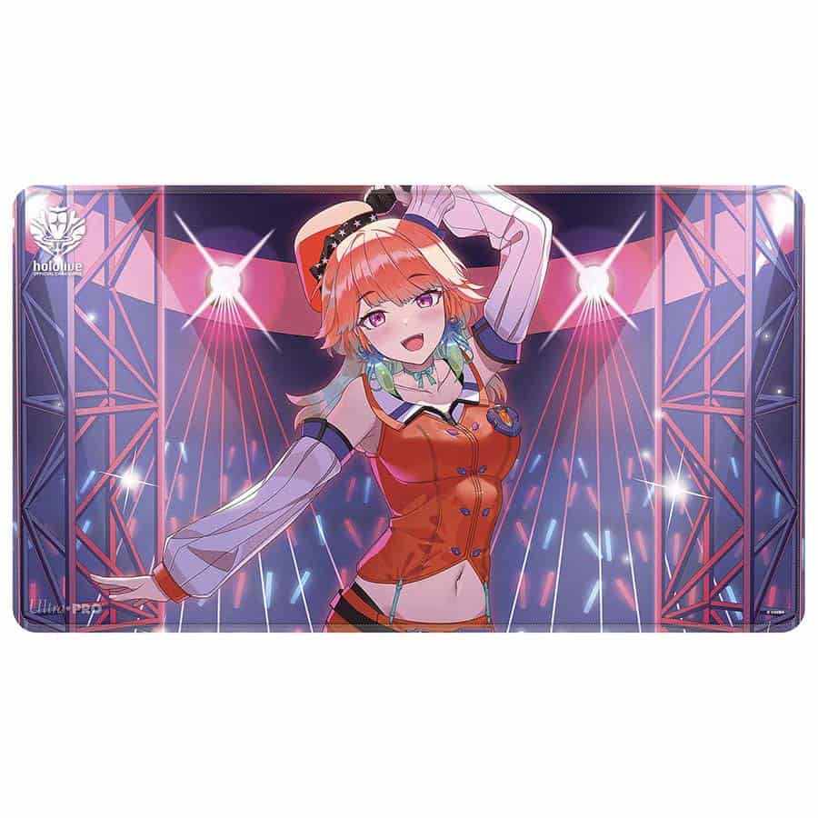 Ultra Pro: Hololive Official Card Game: Takanashi Kiara Stitched Playmat Pre-Order
