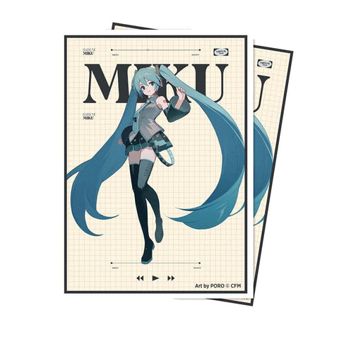 Ultra Pro: Hatsune Miku: Retro Soundscapes: Hatsune Miku 105Ct Apex Deck Protector Sleeves Pre-Order