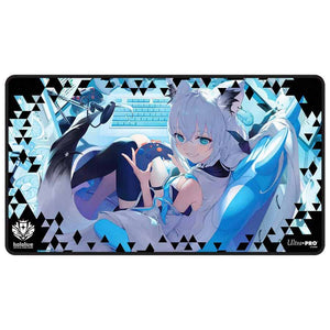 Ultra Pro: Hololive Official Card Game: Series 2: Shirakami Fubuki Black Stitched Playmat Pre-Order
